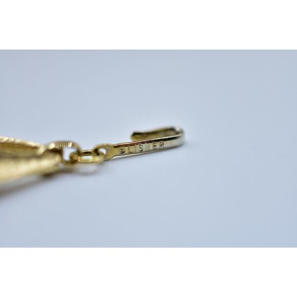 Lisner Vintage Marquise Crystal Collar Necklace Gold Rare Signed 1950s Bin1 - Picture 12 of 12